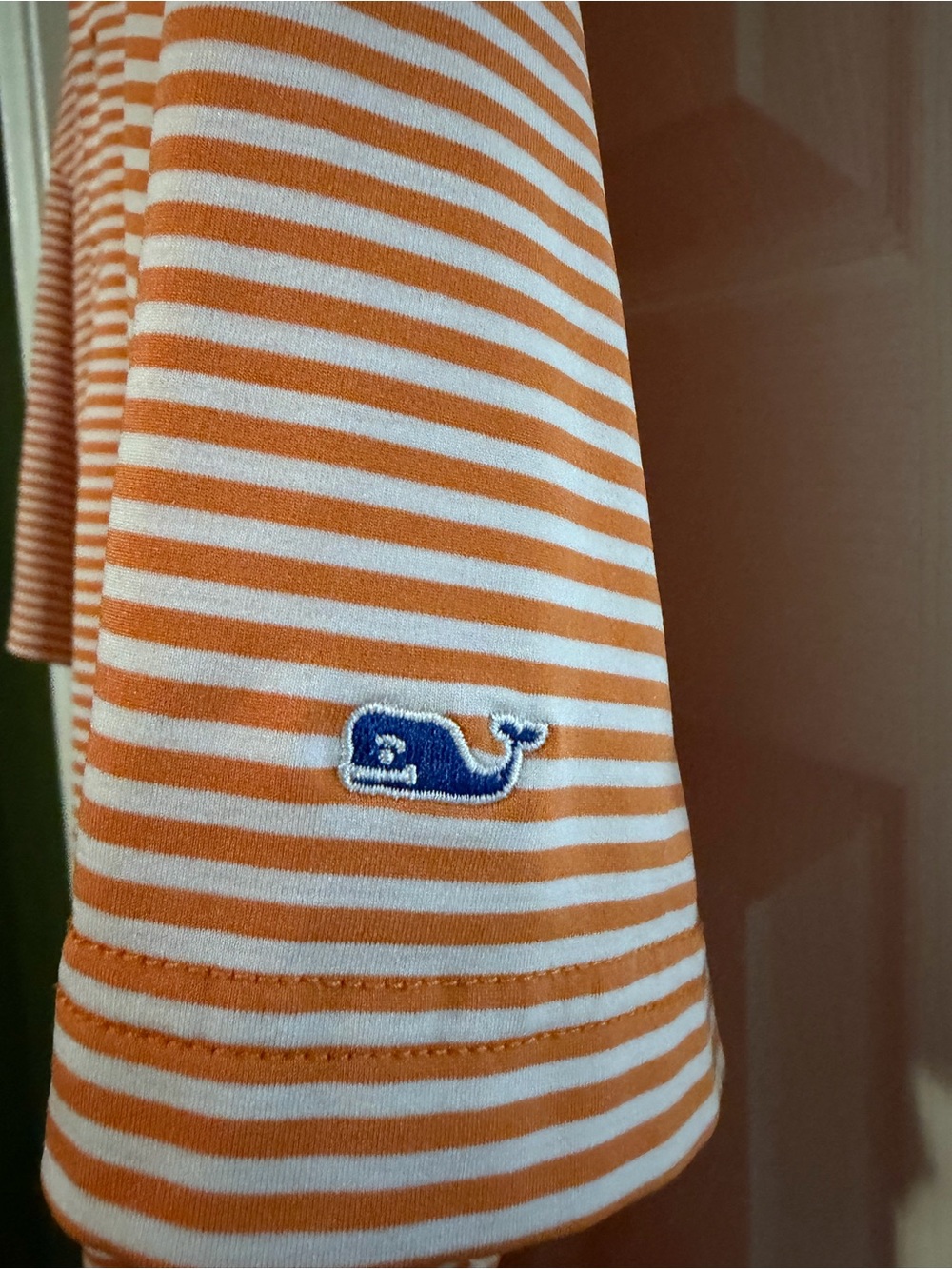 Vineyard Vines Florida Gators Orange & White Narrow-Stripe Polo - Picture 4 of 6